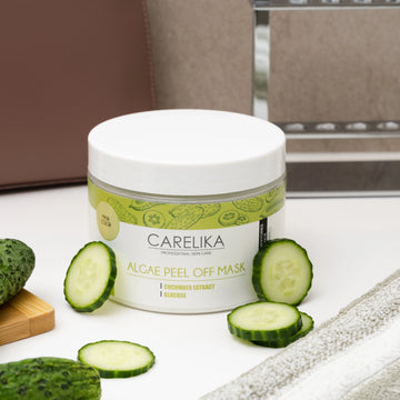 CARELIKA Algae Peel Off  Mask Cucumber Extract with Glucose 200gr