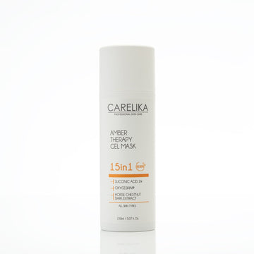 CARELIKA Amber Therapy Gel Mask 15in1 (with Succinic Acid  2%) 150ml