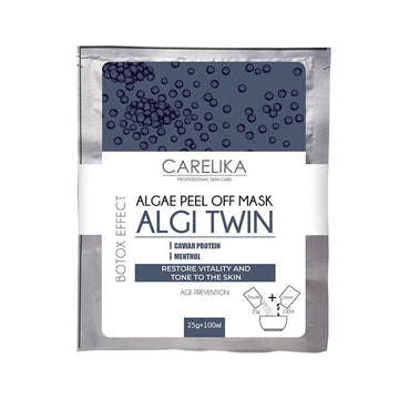 CARELIKA Algae Peel Off Mask Algi Twin 100ml - 25gr