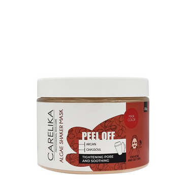 CARELIKA Shaker Peel Off Mask Argan-Ghassoul 200gr