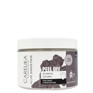 CARELIKA Shaker Peel Off Mask Charcoal 200gr