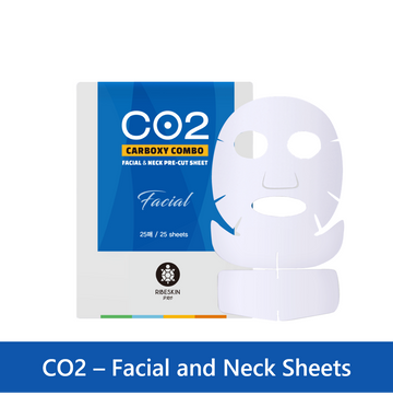 Mask 25 Sheets Ribeskin CO2 Carboxy Therapy